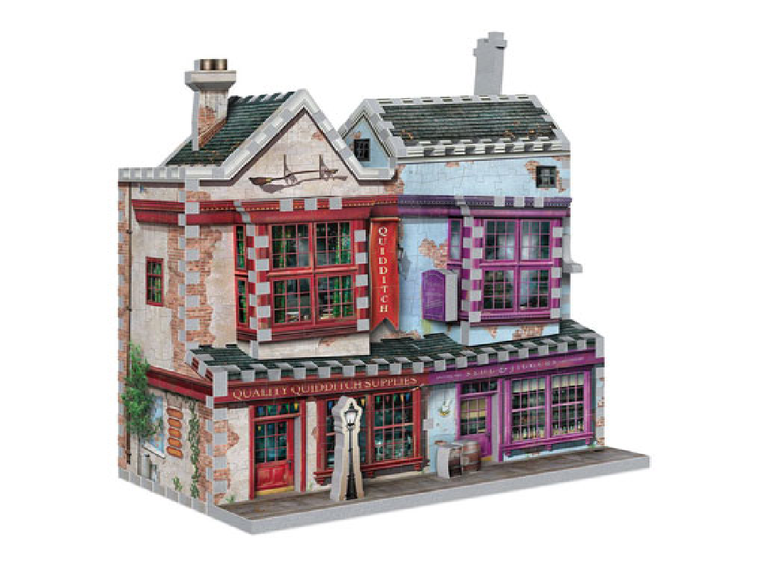 Harry Potter 3D Puzzle DAC Qualität für Quidditch & Slug & Jiggers Apotheke