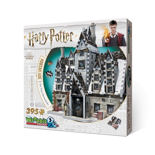 Harry Potter 3D Puzzle Die Drei Besen (Hogsmeade)