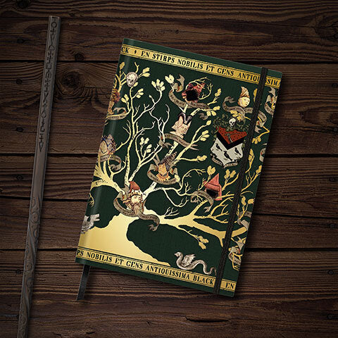 Harry Potter Hard Cover Notizbuch Black Family